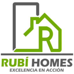 Logotipo de Rubí Homes